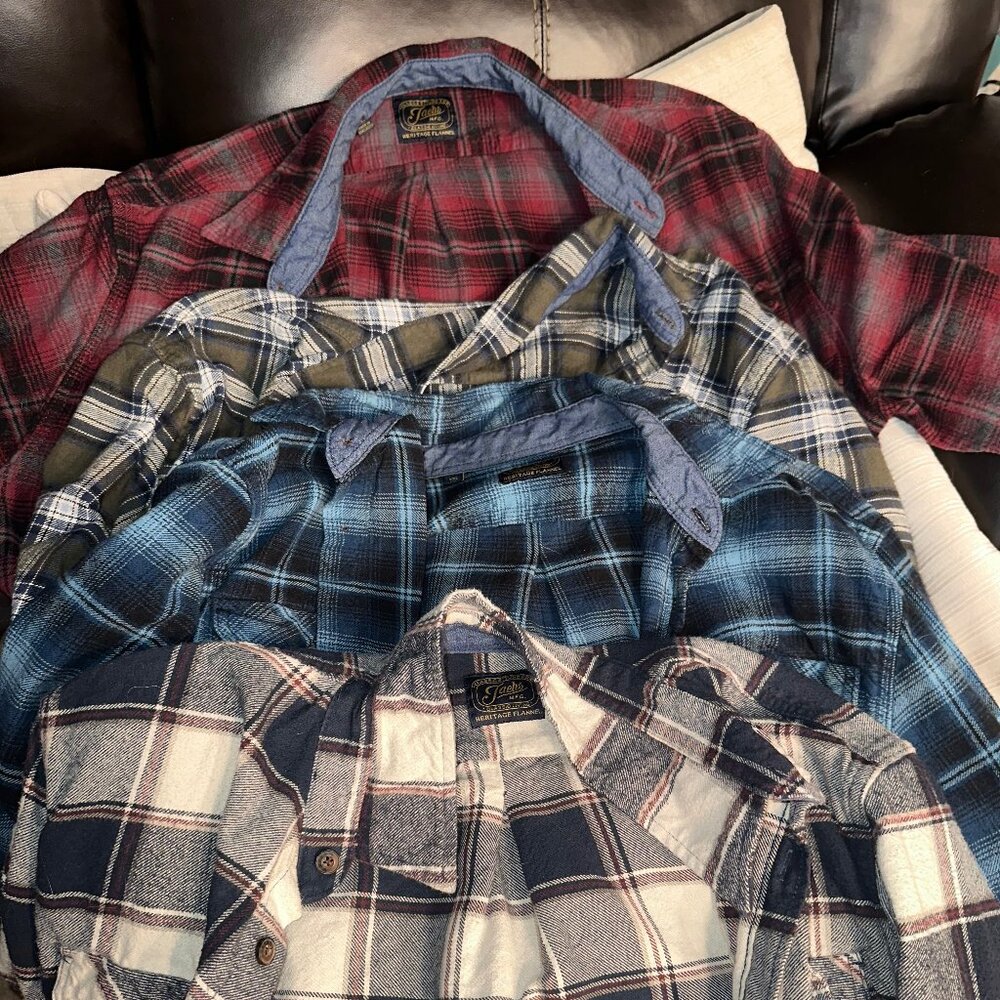 Jach's plaid flannels
